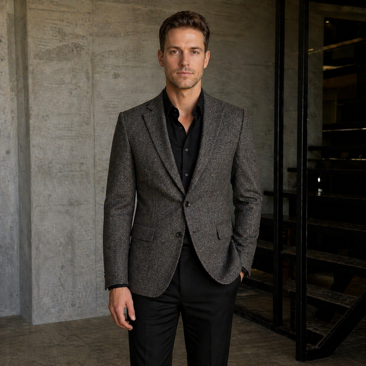 Men’s Slim Fit Blazer No-Iron Lightweight Casual Jacket