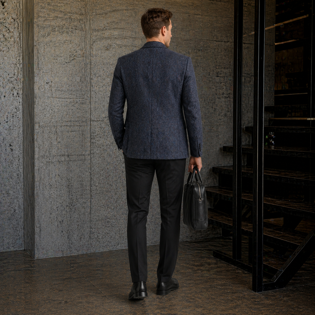 Men’s Slim Fit Blazer No-Iron Lightweight Casual Jacket