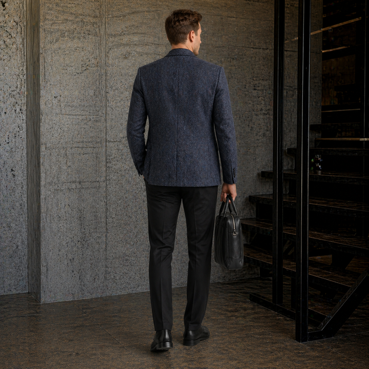 Men’s Slim Fit Blazer No-Iron Lightweight Casual Jacket