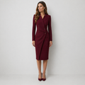 Women’s Slim-Fit Office Dress – Refined Elegance