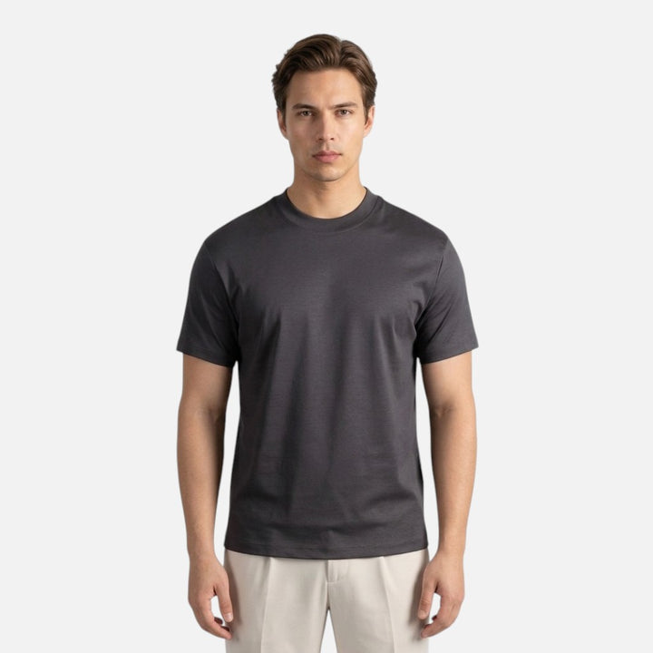 Men’s Cotton T-Shirt – Mercerised Finish Minimalist Fit