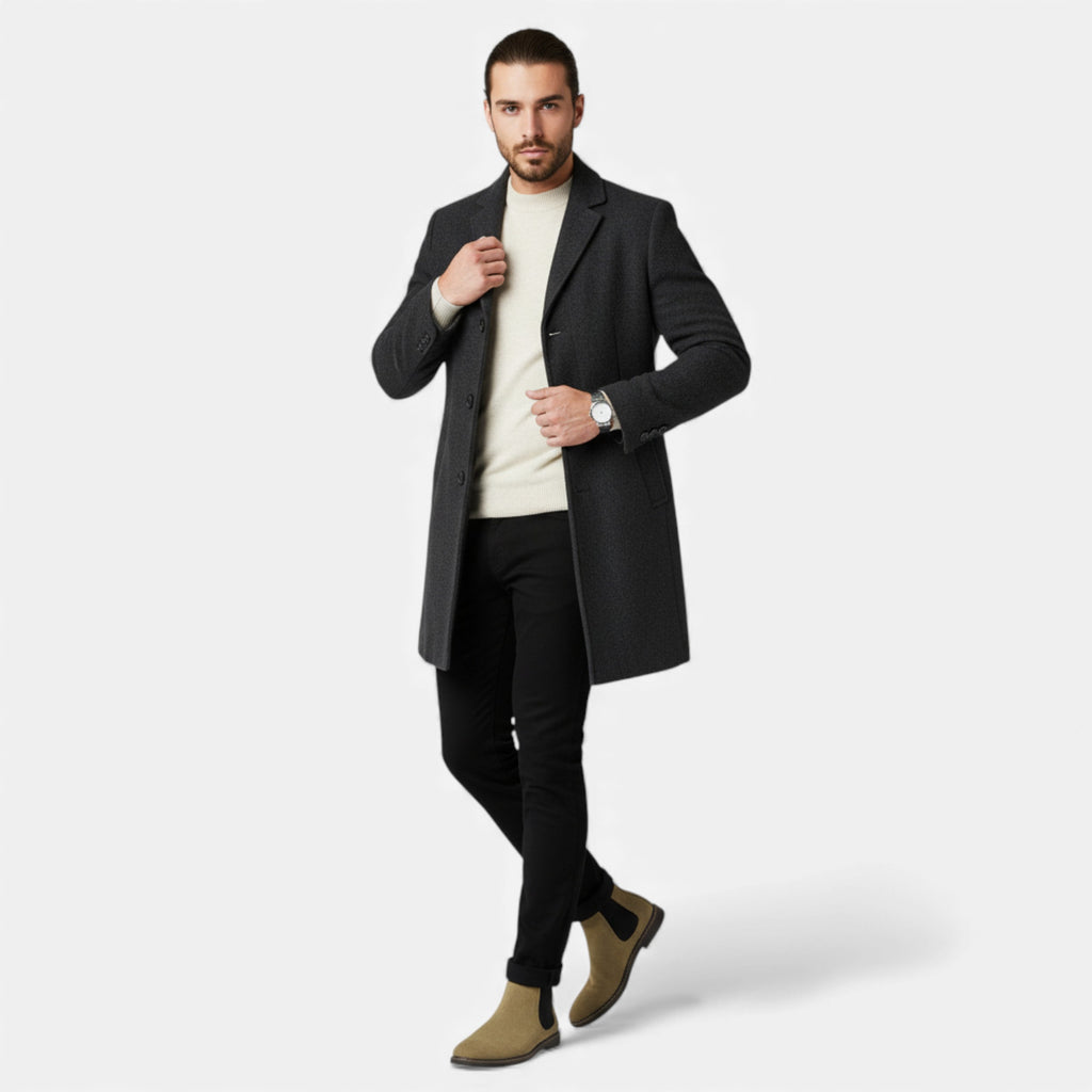 Men’s Retro Cowhide Boot – Vintage Country Poise