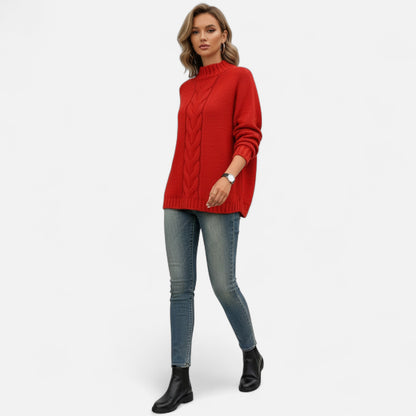 Elorainemode | Women's Jumper – Serene Winter Elegance