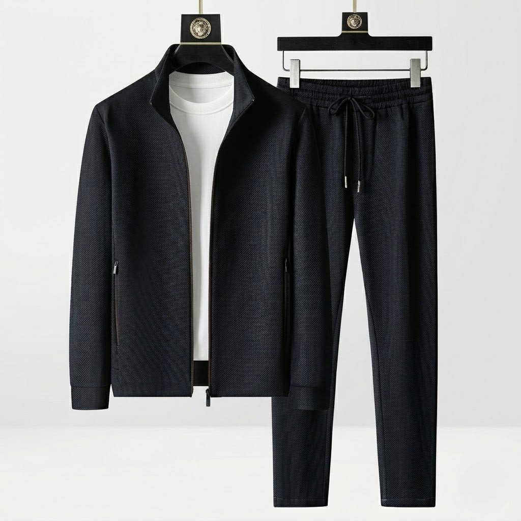 Men’s Premium Tracksuit Set Breathable Athletic Everyday Outfit