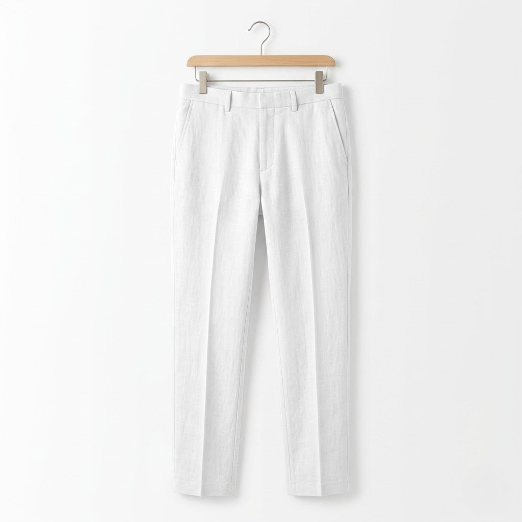 Men’s Lightweight Linen Trousers – Refined Fit