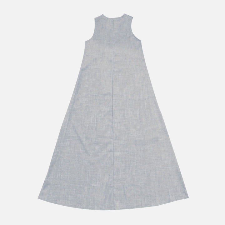 Women’s Sleeveless Maxi Dress – Lightweight A-Line Flow
