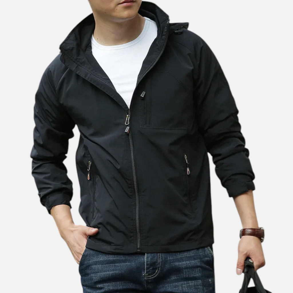 Men’s Lightweight Cargo Jacket for Spring and Summer Wear