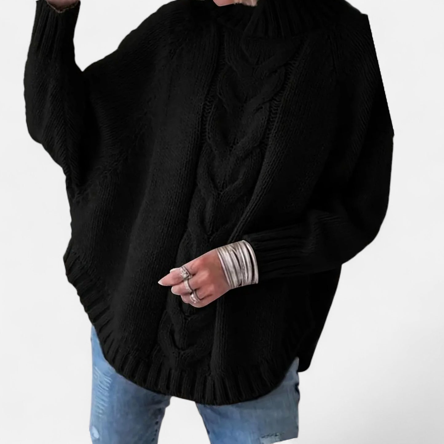 Elorainemode | Women's Jumper – Serene Winter Elegance