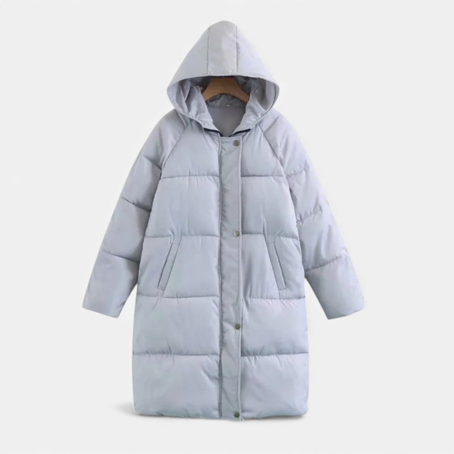 Elorainemode | Women’s Hooded Overcoat – Gentle Manor Warmth