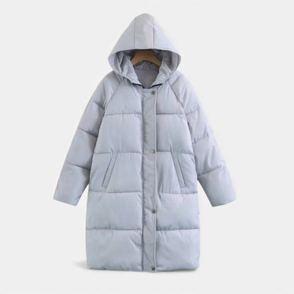 Elorainemode | Women’s Hooded Overcoat – Gentle Manor Warmth