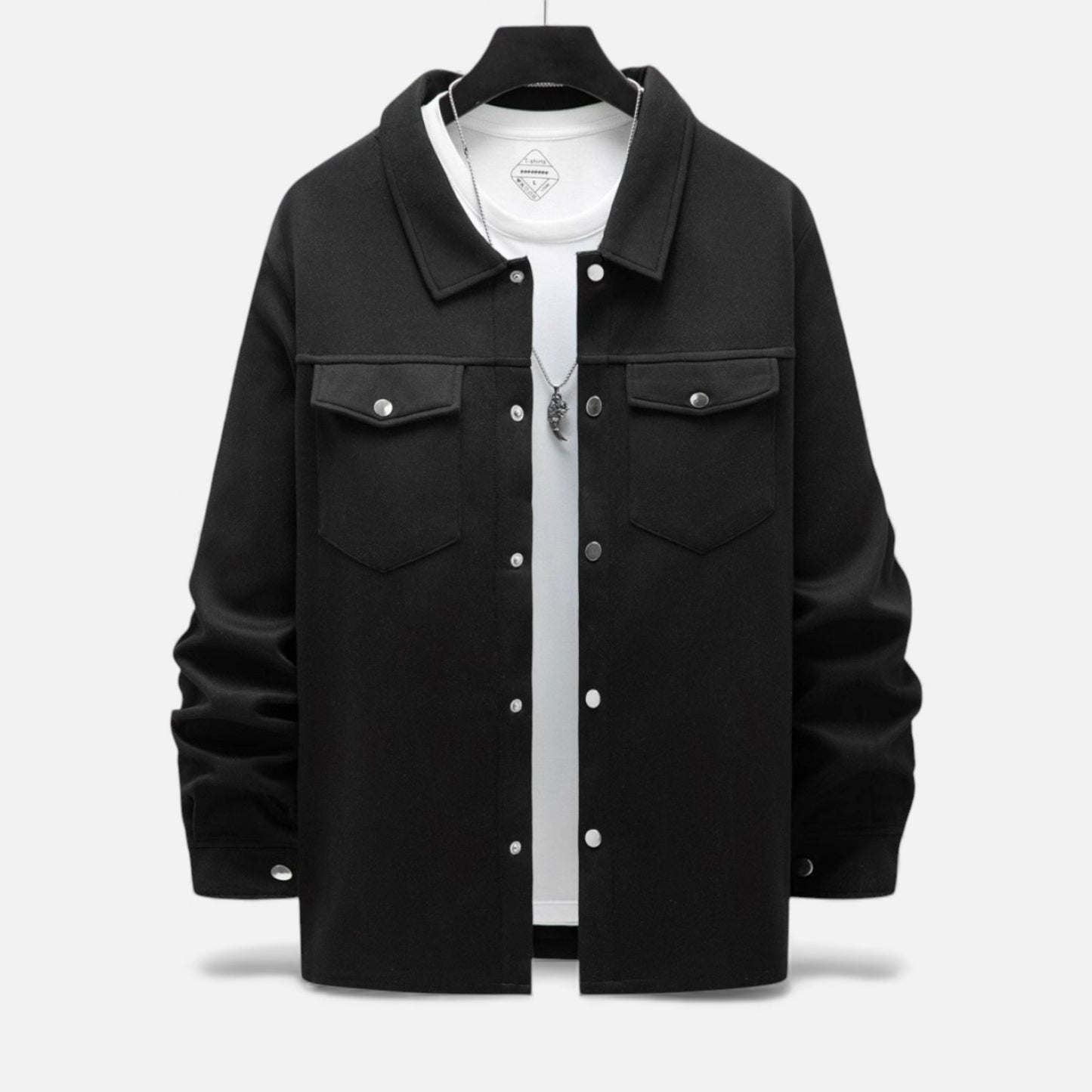 Elorainemode | Men’s Single-Breasted Blazer – Timeless Ivy Poise