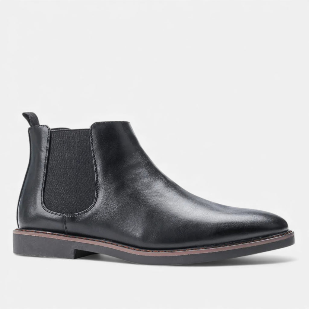 Men’s Retro Cowhide Boot – Vintage Country Poise