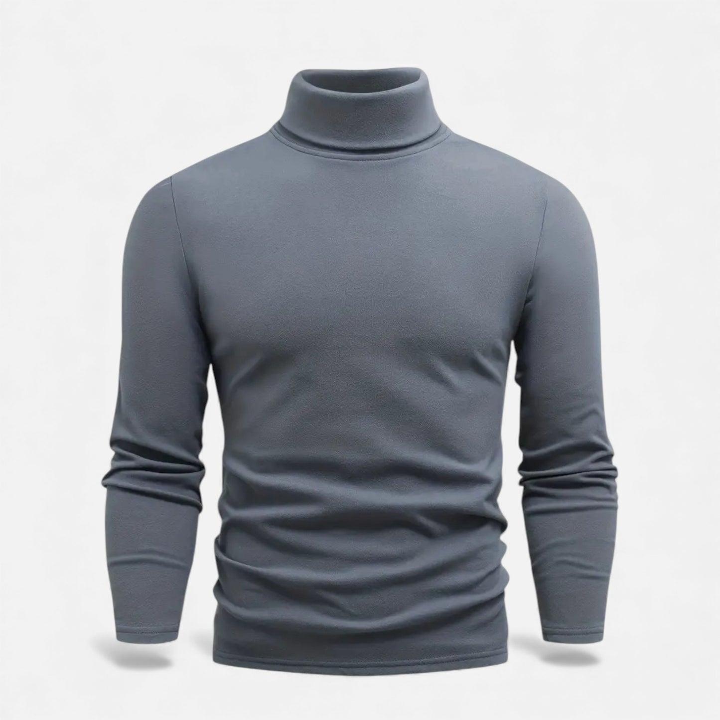 Elorainemode | Men’s Turtleneck Jumper – Elegant Slim Fit