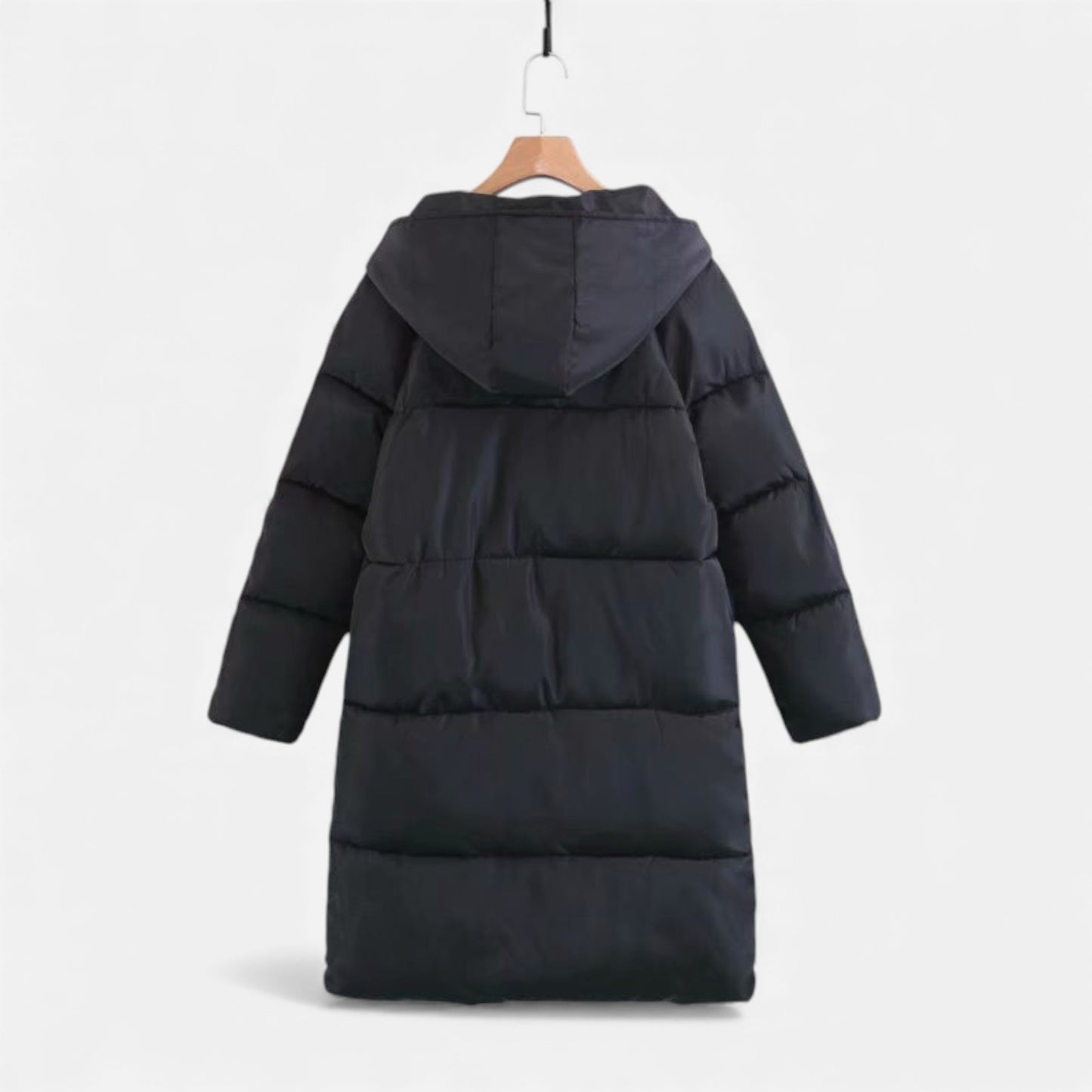 Elorainemode | Women’s Hooded Overcoat – Gentle Manor Warmth