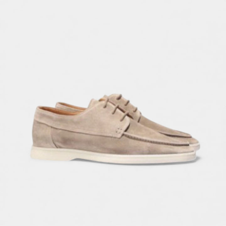 Men’s Plus‑Size Lace-Up Oxford – Quiet Executive Comfort