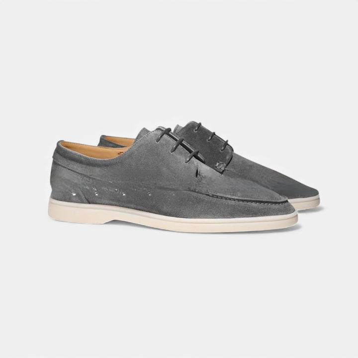 Men’s Plus‑Size Lace-Up Oxford – Quiet Executive Comfort