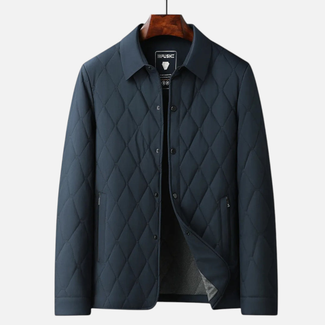 Men’s Lightweight Quilted Jacket, Warmth for Daily Wear