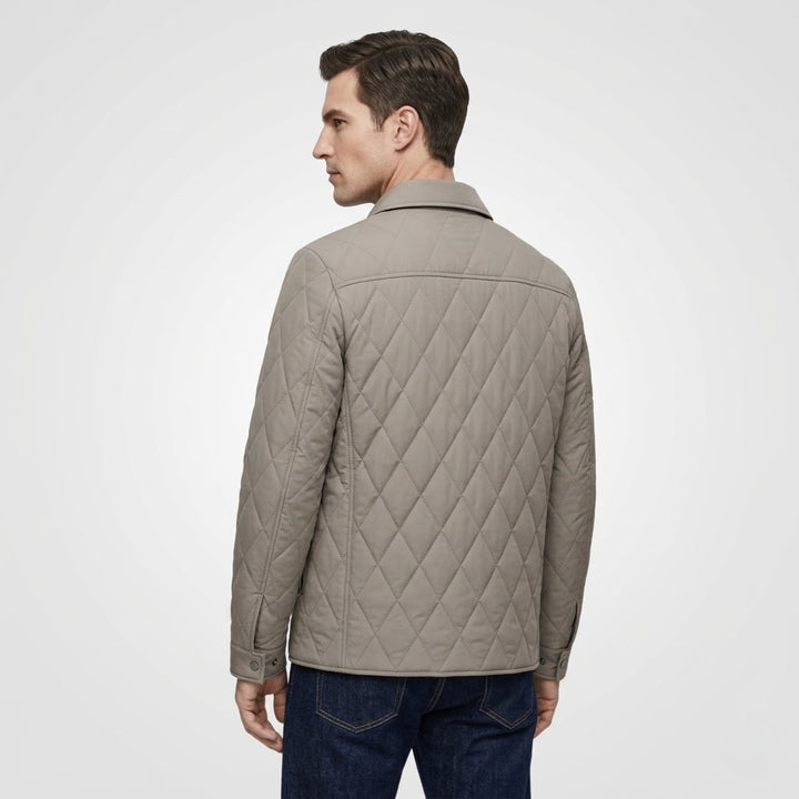 Men’s Lightweight Quilted Jacket, Warmth for Daily Wear