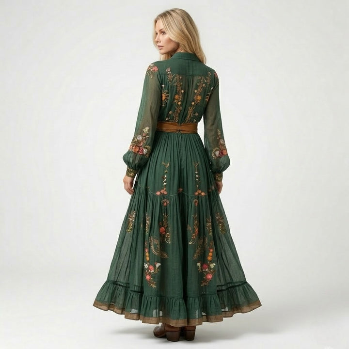 Women’s Lightweight Floral Maxi Dress Comfortable Summer Style