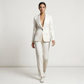 Women’s Tailored Blazer & Wide Leg Trousers