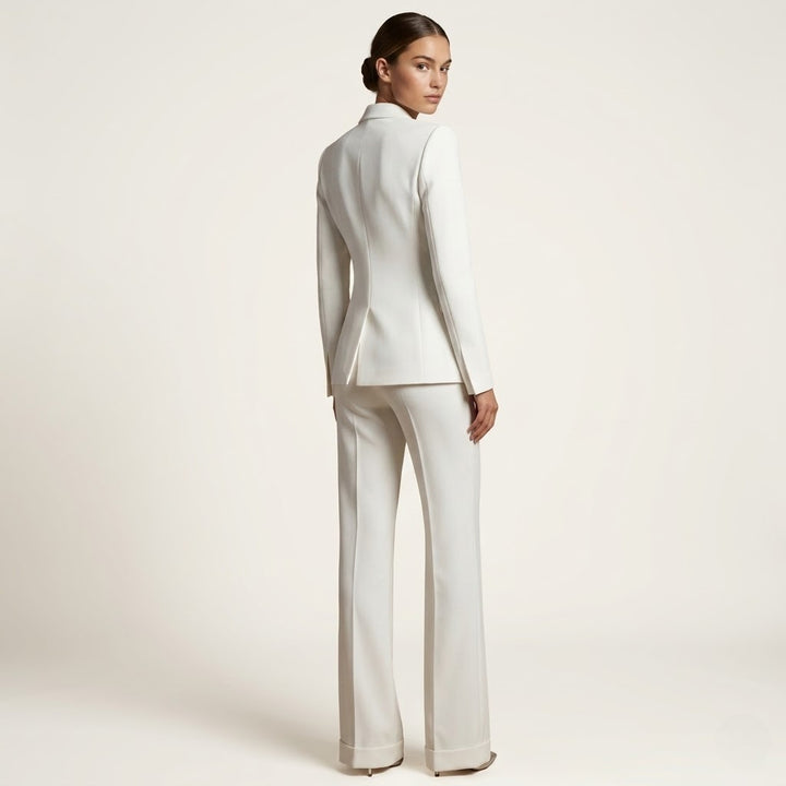 Women’s Tailored Blazer & Wide Leg Trousers