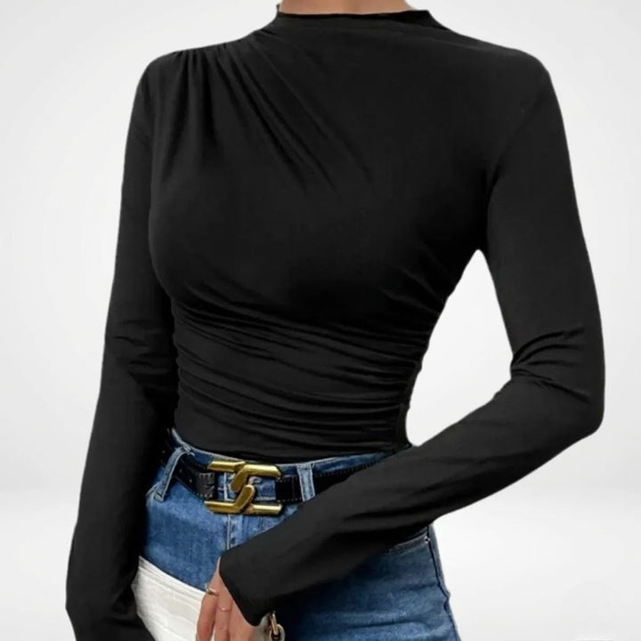 Women’s Tailored Blouse Lightweight Cotton Office Top